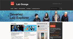 Desktop Screenshot of laborange.fr